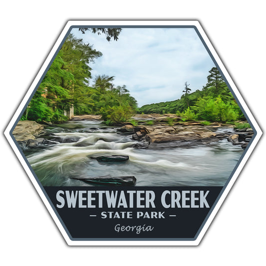 Sweetwater Creek state park sticker
