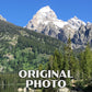 Grand Teton National Park Poster-WPA (Taggart Lake)