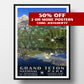 Grand Teton National Park poster