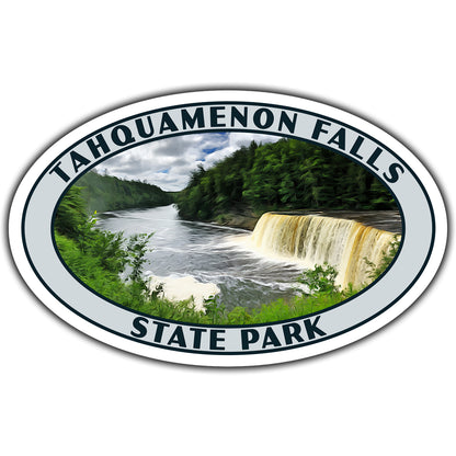 Tahquamenon Falls state park sticker
