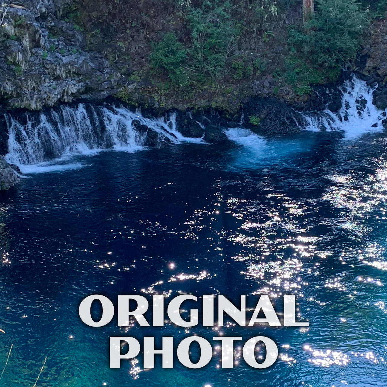 Willamette National Forest Poster-WPA (Tamolitch Falls)