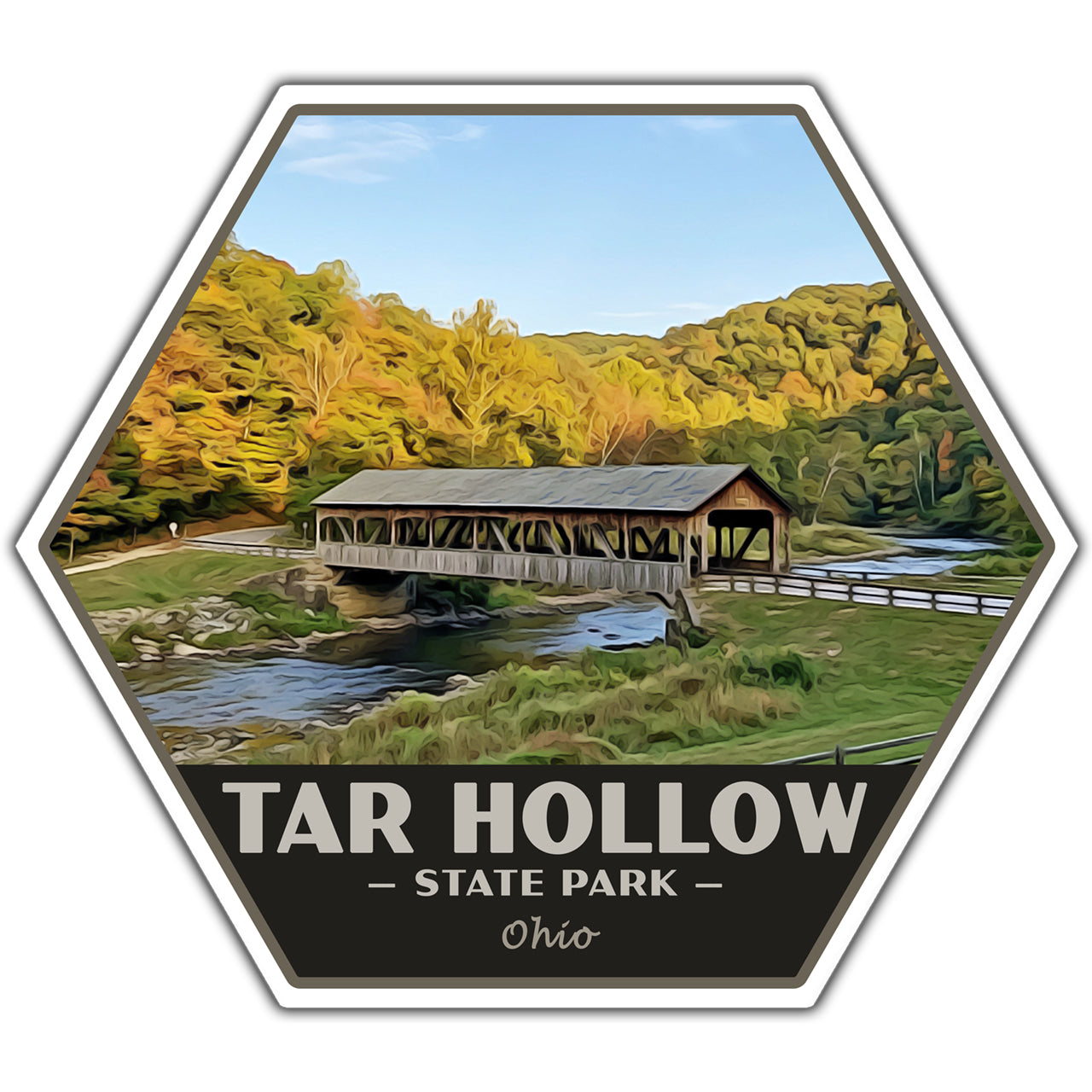 Tar Hollow state park sticker