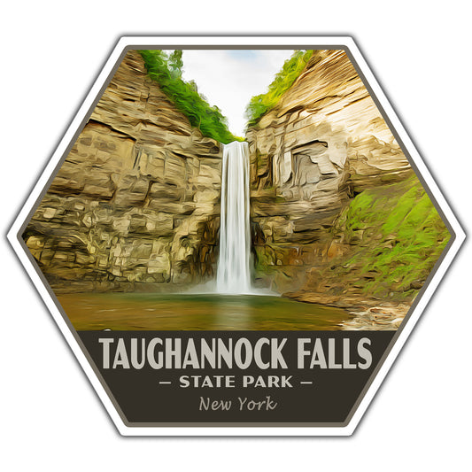 Taughannock fall state park sticker