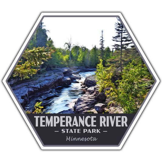 Temperance River state park sticker