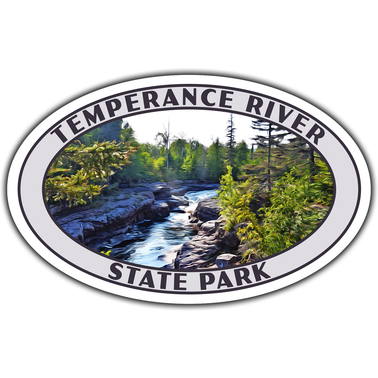 Temperance River state park sticker