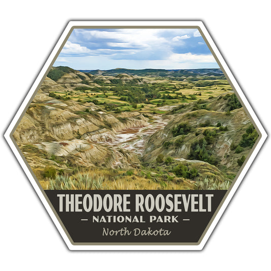 Theodore Roosevelt National Park Sticker