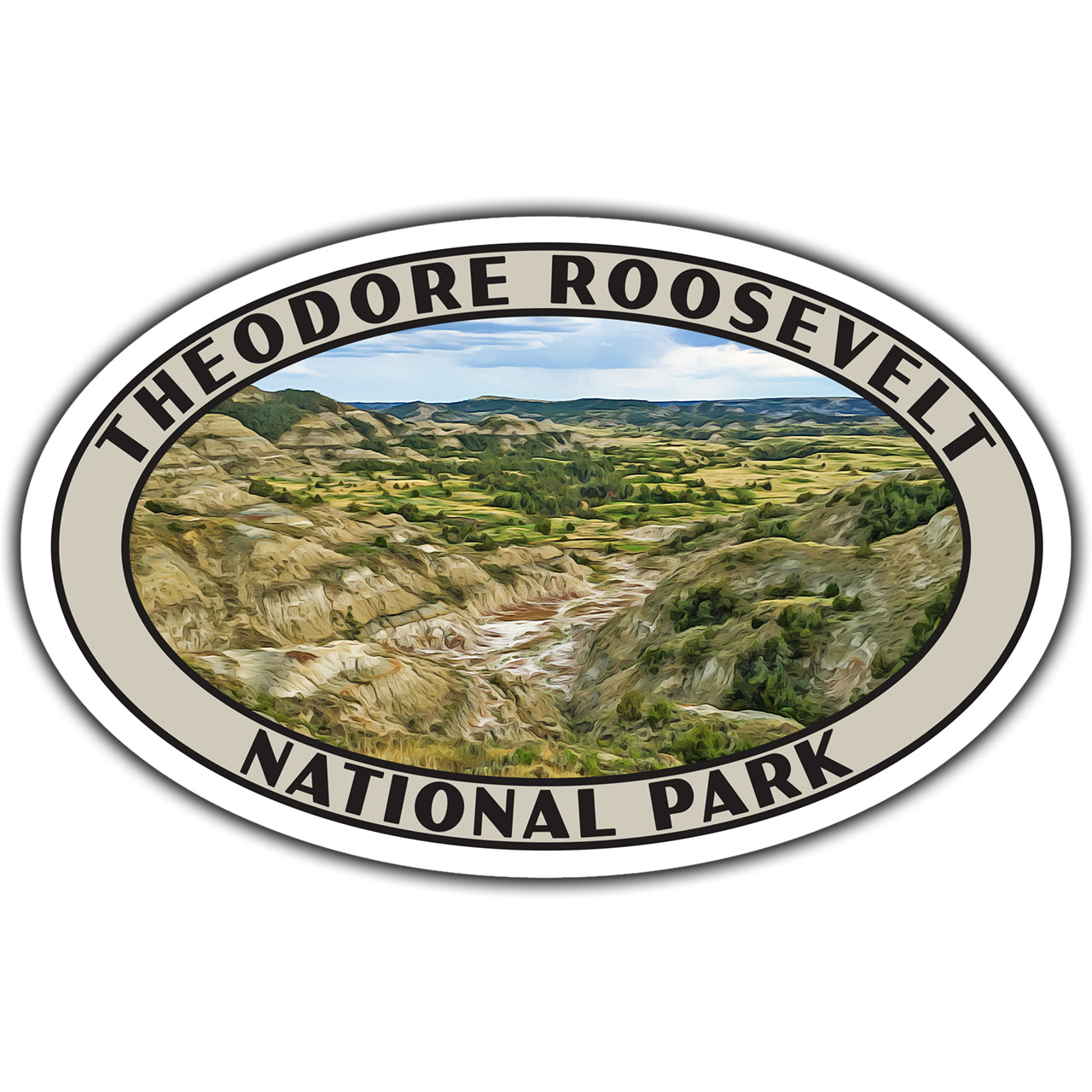 Theodore Roosevelt National Park Sticker