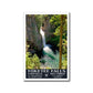 Umpqua National Forest Poster-WPA (Toketee Falls)