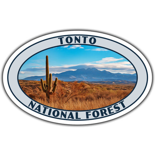 Tonto national forest sticker