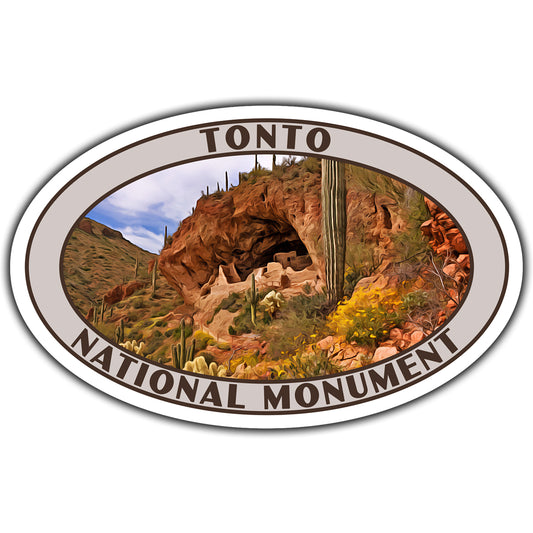 Tonto national monument sticker
