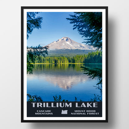 Trillium Lake Postert
