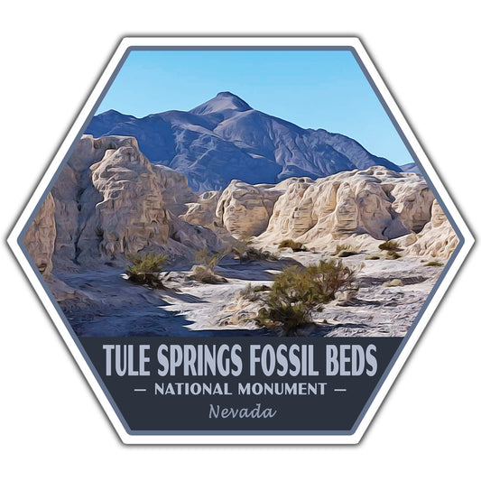 Tule Springs Fossil Beds national monument sticker