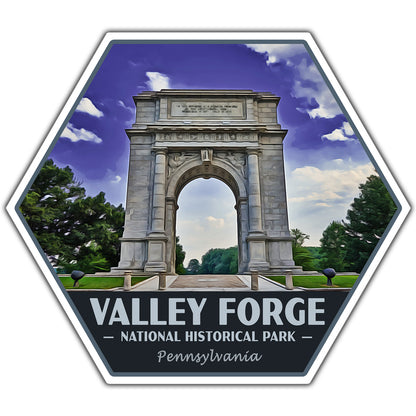 Valley Forge national historical park sticker