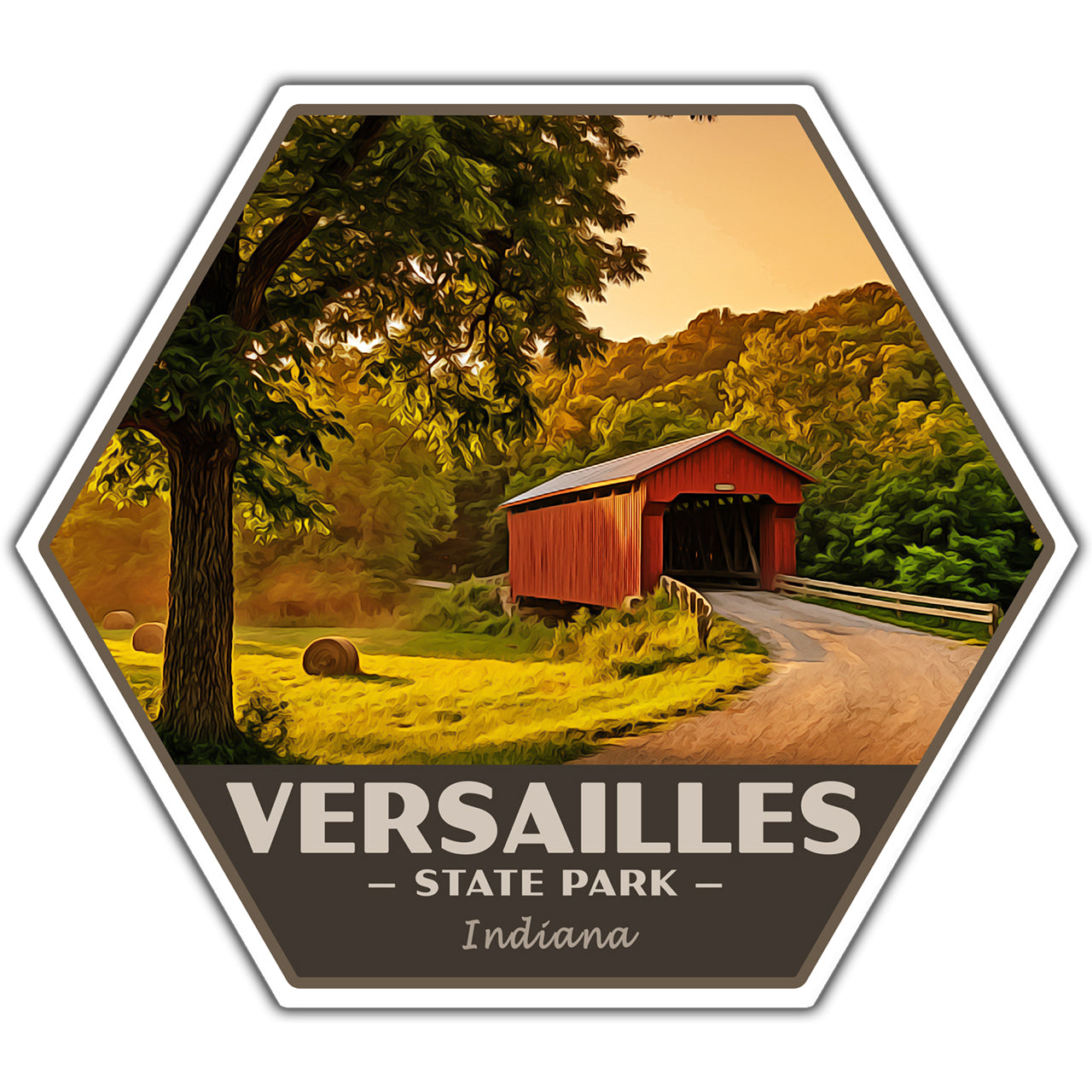 Versailles state park sticker