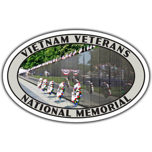 Vietnam Veterans national memorial sticker