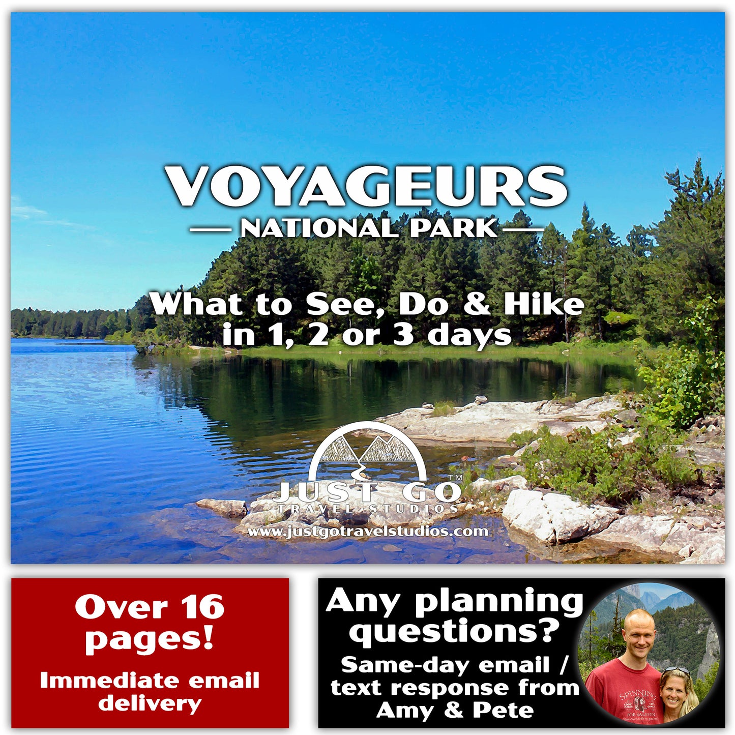 Voyageurs National Park Itinerary (Digital Download)