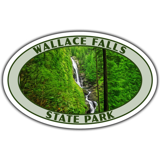 Wallace Falls state park sticker
