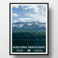 Wallowa Mountains Poster