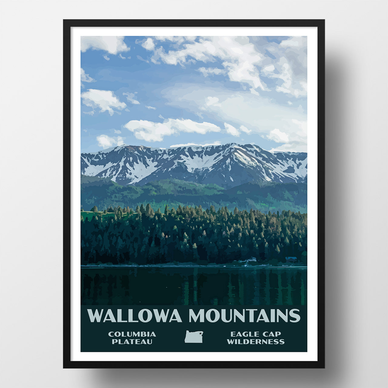 Wallowa Mountains Poster