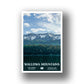 Wallowa Mountains Poster-WPA (Lake View) (Oregon State)