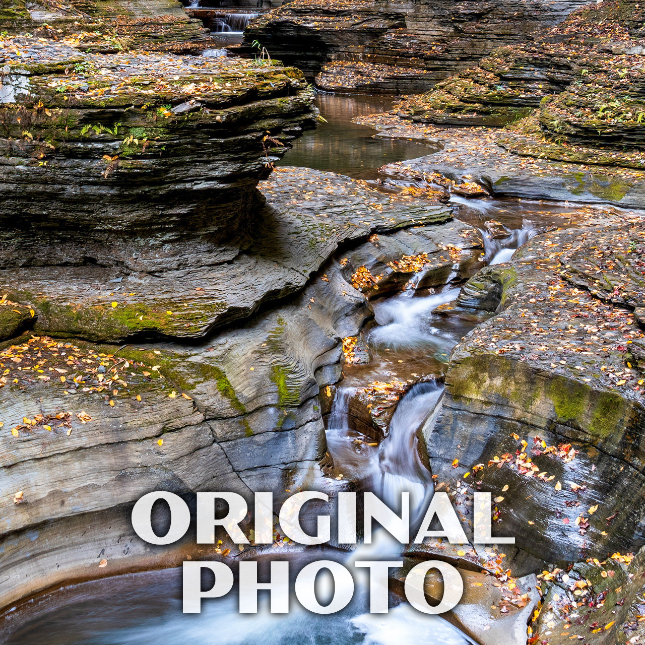 Watkins Glen State Park Poster - WPA (Gorge Trail2)