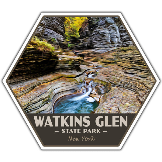 Watkins Glen state park sticker