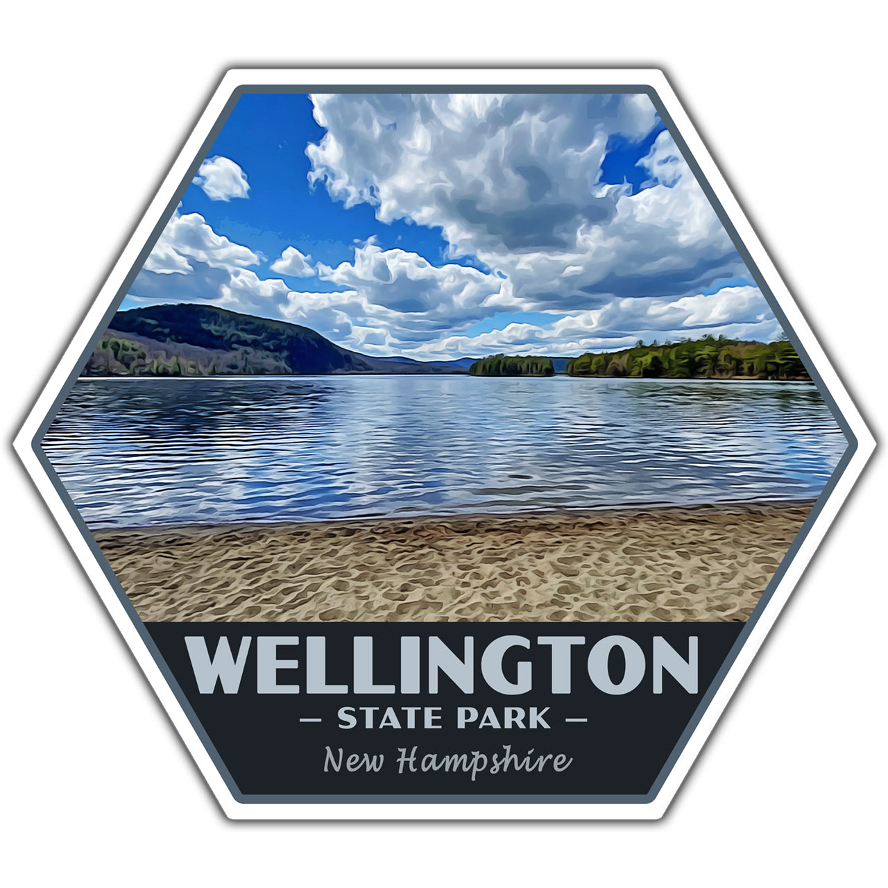 Wellington state park beach