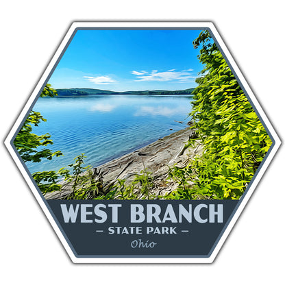 West Branch state park sticker
