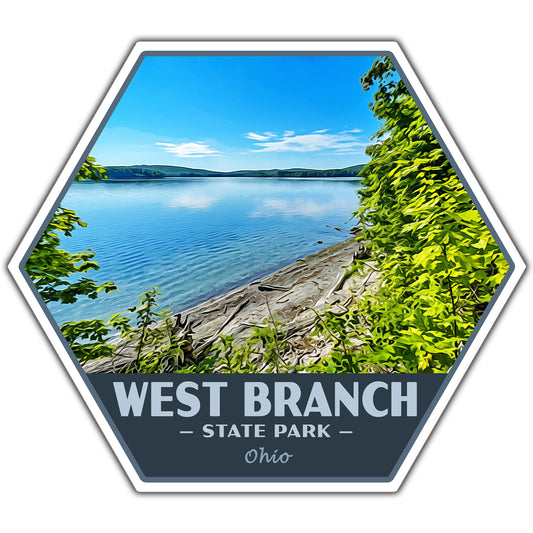 West Branch state park sticker