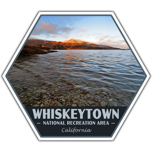 Whiskeytown national recreation area sticker