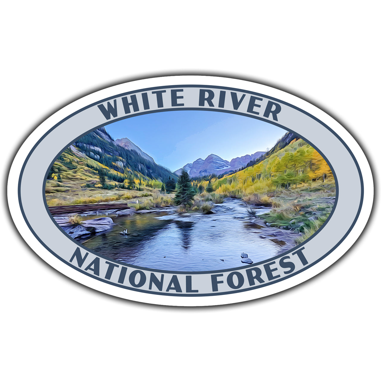 White River national forest sticker