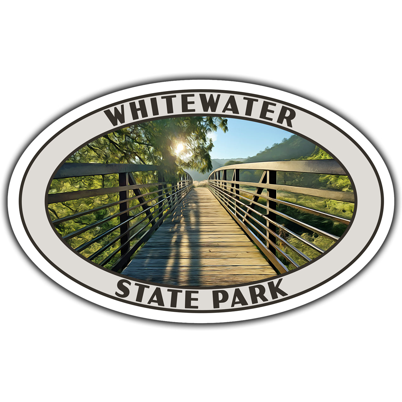 Whitewater state park sticker