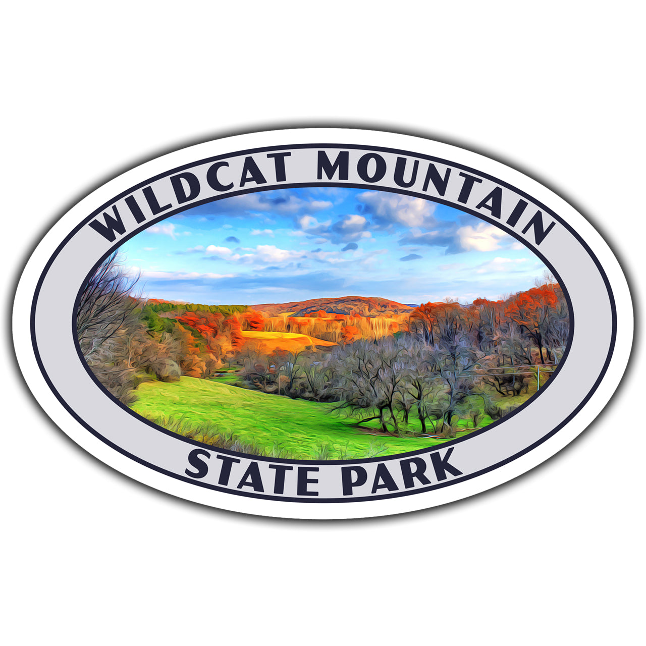 Wildcat Mountain state park sticker