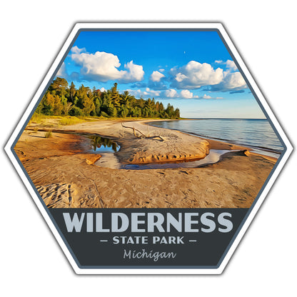 Wilderness state park sticker