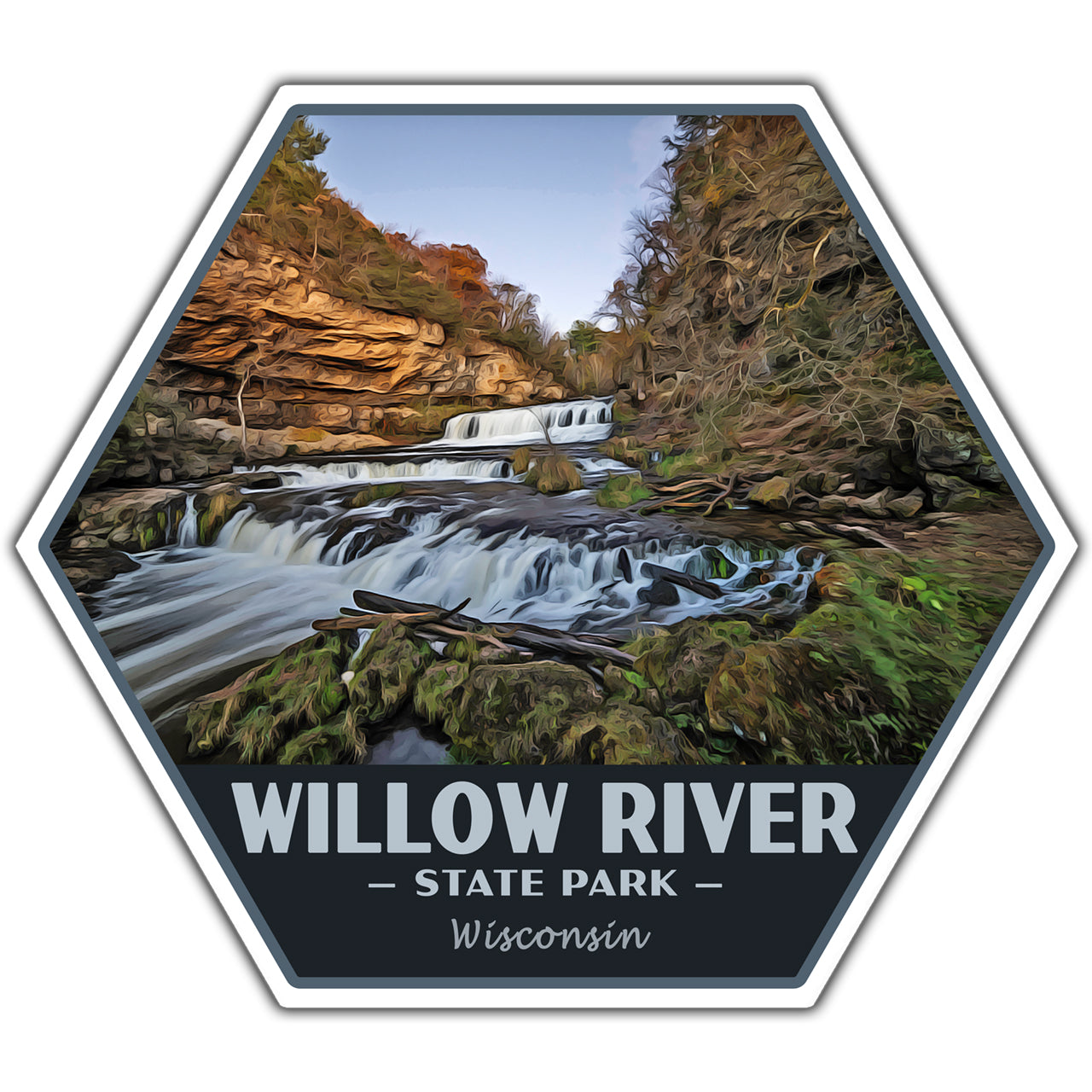 Willow River state park sticker