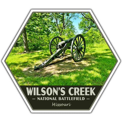Wilson's Creek national battlefield sticker
