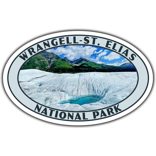 Wrangell St Elias National Park sticker