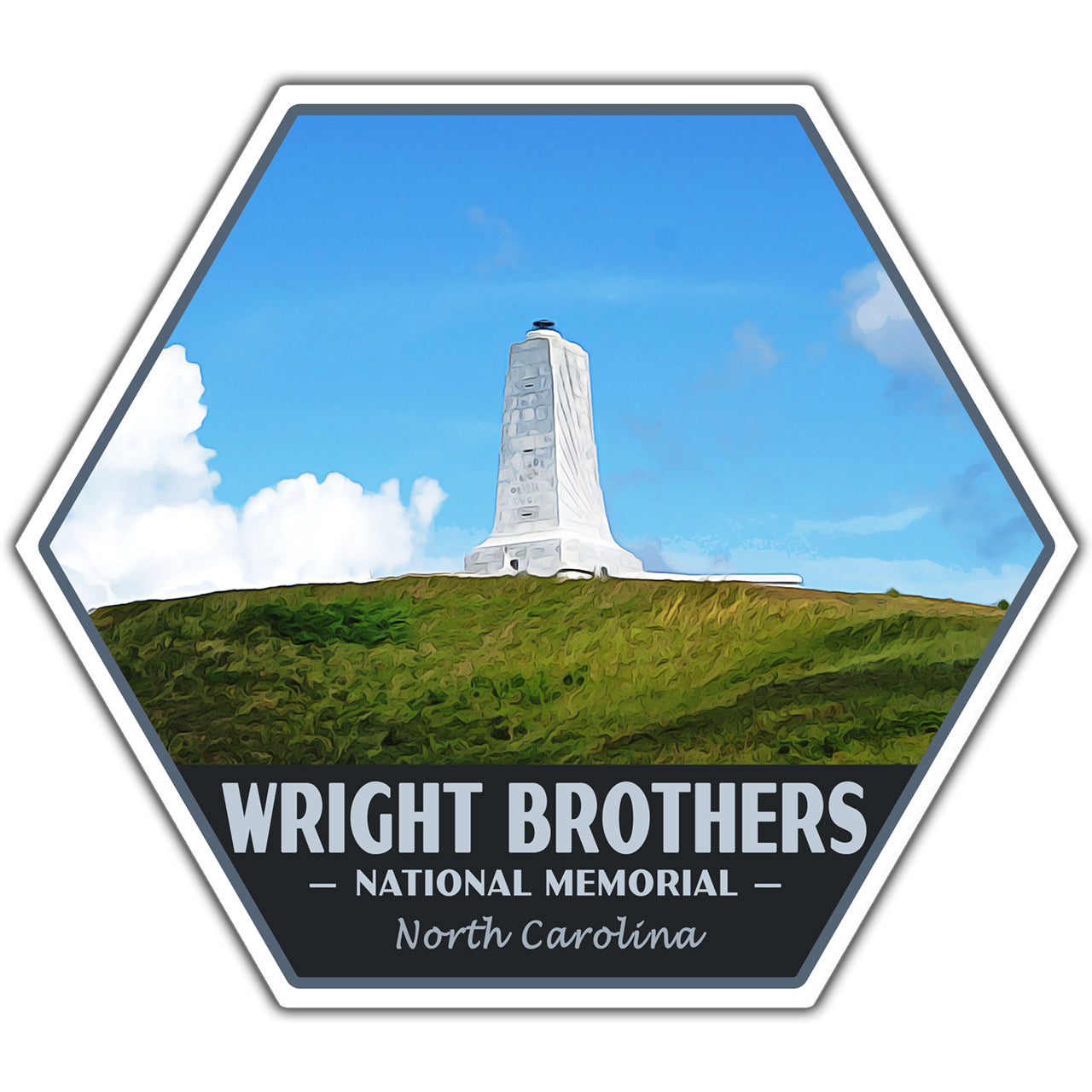 Wright Brothers National Memorial sticker