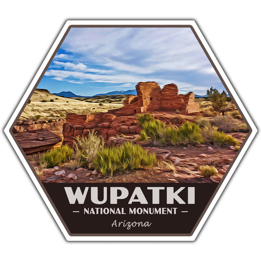 Wupatki national monument sticker