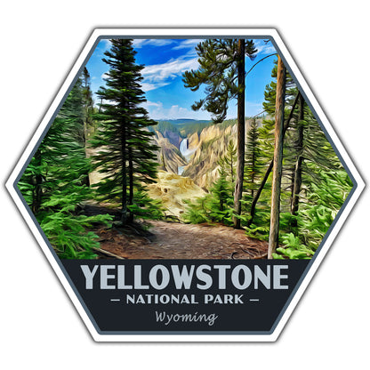 Yellowstone National Park Sticker