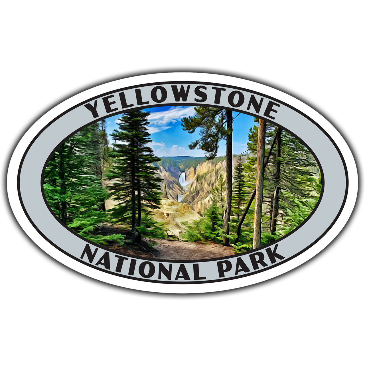 Yellowstone National Park Sticker