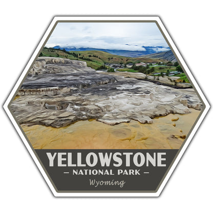 Yellowstone National Park Sticker