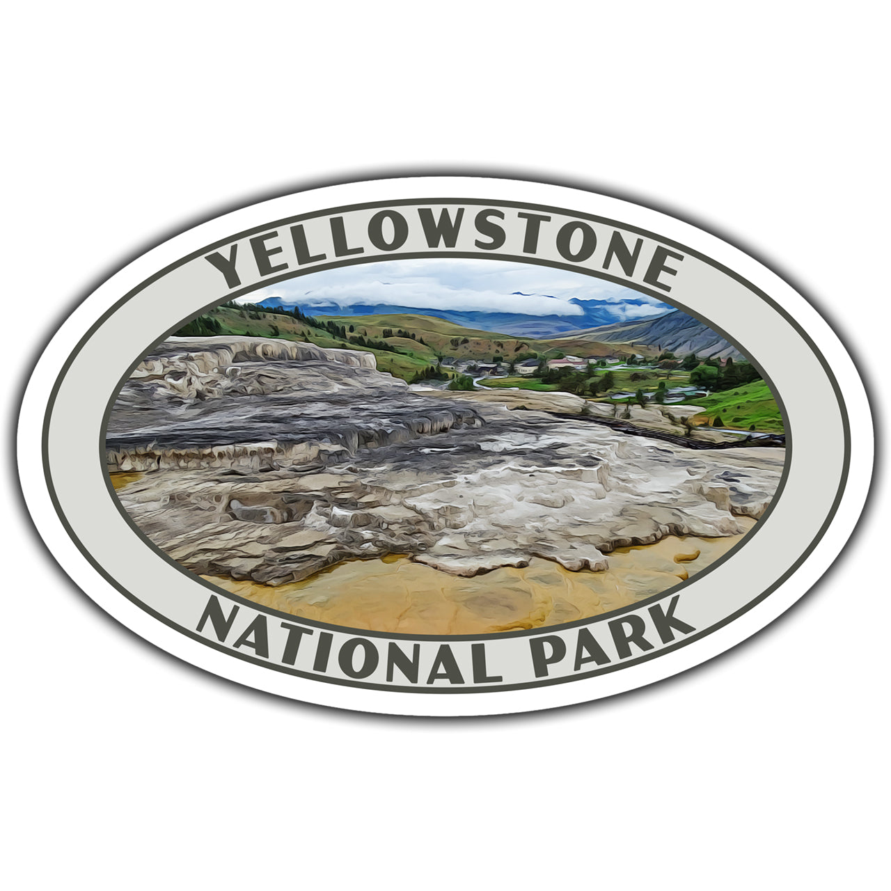 Yellowstone National Park Sticker