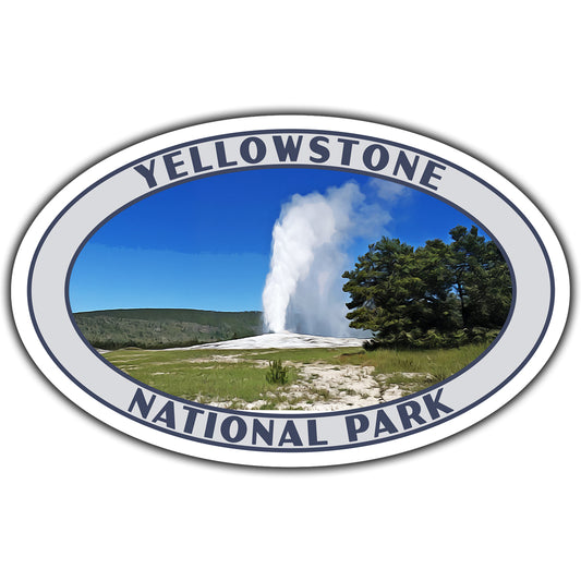 yellowstone national park sticker