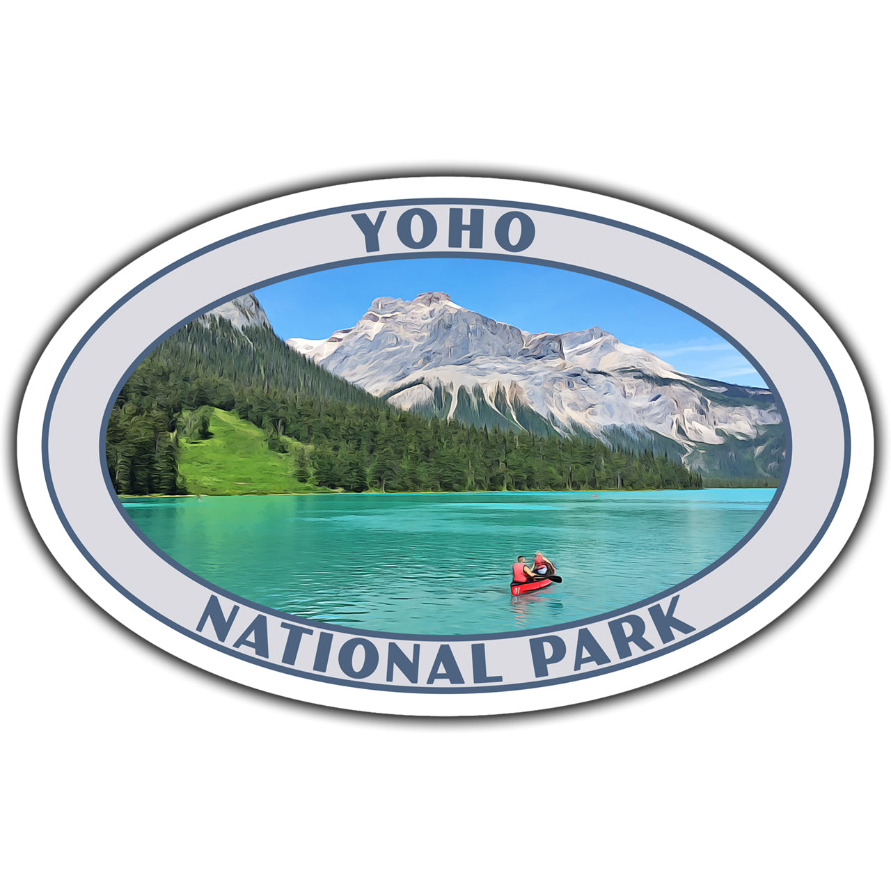 Yoho National Park Sticker