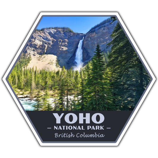 Yoho national park sticker