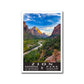 Zion National Park Poster-WPA (Zion Canyon 2)