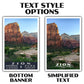 Zion National Park Poster-WPA (Zion Canyon)