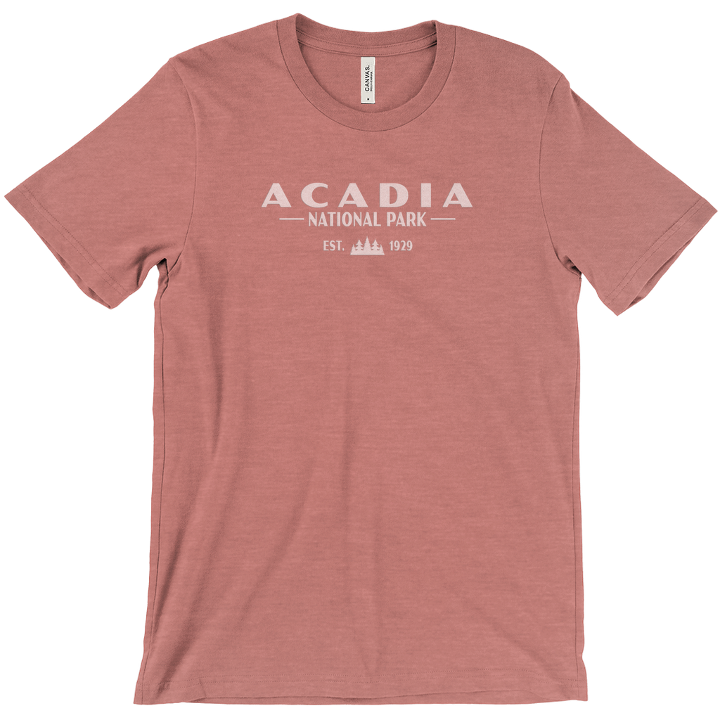 Acadia National Park Short Sleeve Shirt (Simplified)