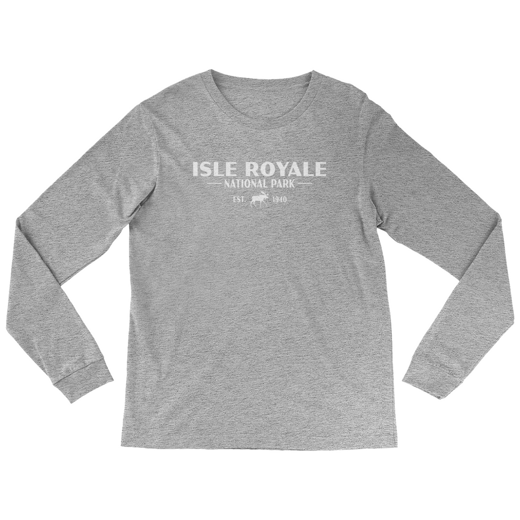 Isle Royale National Park Long Sleeve Shirt (Simplified)